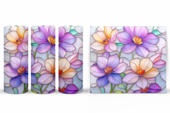 Flowers Tumbler Design. Sublimation Tumbler Flower Product Image 2