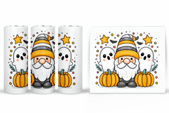 Halloween Gnome Tumbler. Gnome Halloween Tumbler Design Product Image 2