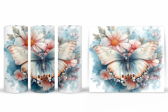 Butterfly Tumbler Design. Butterfly Tumbler Sublimation Product Image 2