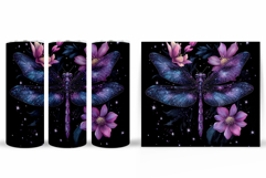 Dragonfly Tumbler Design. Dragonfly Sublimation Product Image 2