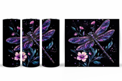 Dragonfly Tumbler Design. Dragonfly Sublimation Product Image 2