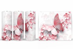 Butterfly Tumbler Sublimation. Butterfly Sublimation Product Image 2