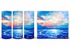 Abstraction Tumbler Design. Abstract Tumbler Sublimation Product Image 2