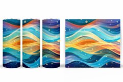 Abstraction Tumbler Design. Abstract Tumbler Sublimation Product Image 2