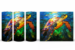 Turtle Tumbler Design. Turtle Tumbler Sublimation Product Image 2