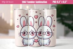 Valentines Day 20 OZ Skinny Tumbler Sublimation Product Image 1
