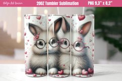 Valentines Day 20 OZ Skinny Tumbler Sublimation Product Image 1