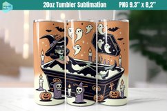 Funny Witch 20 OZ Skinny Tumbler Sublimation Product Image 1