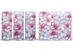 Floral Tumbler Design. Flowers Tumbler Sublimation Product Image 2