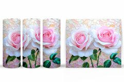 Roses Tumbler Design. Roses Sublimation Product Image 2