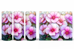Floral Tumbler Design. Flowers Tumbler Sublimation Product Image 2