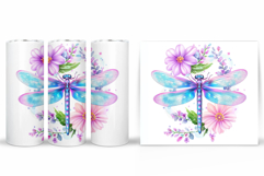 Dragonfly Sublimation. Dragonfly Tumbler Design Product Image 2