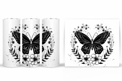 Butterfly Tumbler. Butterfly Tumbler Sublimation Product Image 2
