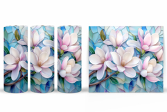 Flowers Tumbler Design. Sublimation Tumbler Flower Product Image 2