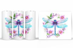 Dragonfly Sublimation. Dragonfly Tumbler Design Product Image 2