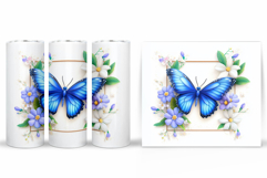 Butterfly Tumbler Design. Butterfly Tumbler Sublimation Product Image 2