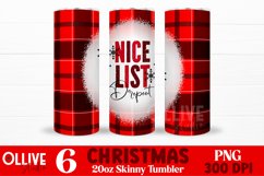 Christmas Funny Quotes Skinny 20oz Tumbler Wrap PNG Bundle Product Image 3