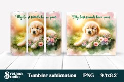 Dog tumbler wrap | Animal tumbler sublimation Product Image 1