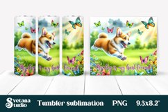 Dog tumbler wrap | Animal tumbler sublimation Product Image 1