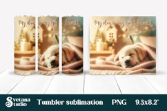Dog tumbler wrap | Animal tumbler sublimation Product Image 1