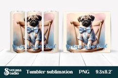 Dog tumbler wrap | Animal tumbler sublimation Product Image 1