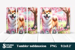 Dog tumbler wrap | Animal tumbler sublimation Product Image 1