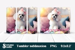 Dog tumbler wrap | Animal tumbler sublimation Product Image 1