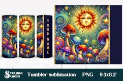 Magic mushroom tumbler bundle | Mystical moon tumbler Product Image 7