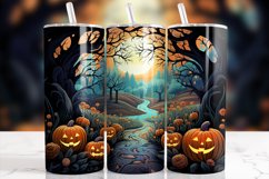 Twilight Jack-o'-Lanterns - Tumbler Wrap Scene Product Image 1