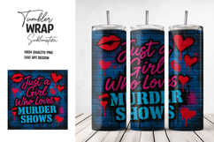 Graffiti Murder Show Tumbler Wrap PNG Product Image 1
