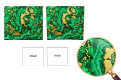 Malachite Stone Tumbler Designs Product Image 3