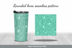 Round Line Seamless Pattern Tumbler Wrap Design Product Image 1