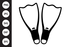 Flippers SVG Product Image 1