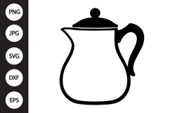 Coffee Pot SVG Product Image 1