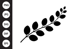 Eucalyptus Branch SVG Product Image 1