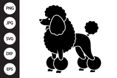 Poodle Dog Silhouette SVG Product Image 1