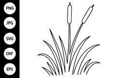 Reed Grass SVG Product Image 1