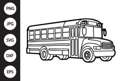 School Bus SVG Product Image 1