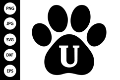 Paw Alphabet SVG Product Image 1