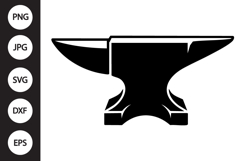 Anvil Silhouette SVG Product Image 1