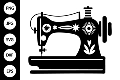 Sewing Machine SVG Product Image 1
