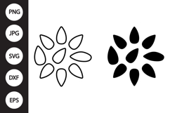 Watermelon Seeds SVG, Watermelon Seeds Clipart Product Image 1