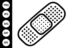 Bandage SVG, Bandaid SVG Product Image 1