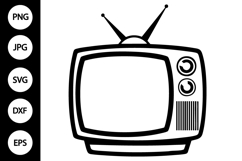 Television SVG Product Image 1