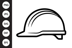 Construction Helmet SVG Product Image 1