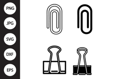 Paper Clip SVG, Paper Clip Clipart Product Image 1