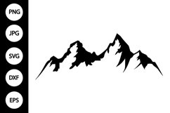Swiss Alps SVG Product Image 1