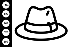 Hat SVG Product Image 1