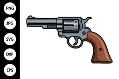 Revolver SVG Product Image 1