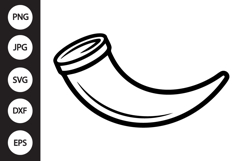 Drinking Horn SVG Product Image 1